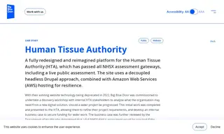 Preview of the Human Tissue Authority Case Study