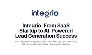 Preview of the Integrio Case Study
