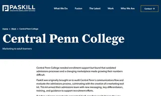 Preview of the Central Penn College Case Study