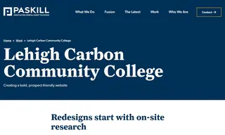 Preview of the Lehigh Carbon Community College Case Study
