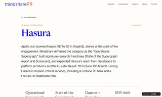 Preview of the Hasura Case Study