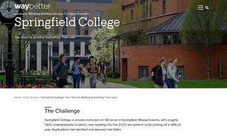 Preview of the Springfield College Case Study