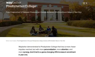 Preview of the Presbyterian College Case Study