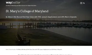 Preview of the St. Mary’s College of Maryland Case Study