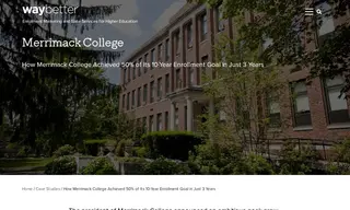 Preview of the Merrimack College Case Study