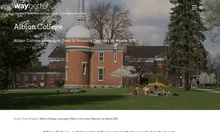 Preview of the Albion College Case Study