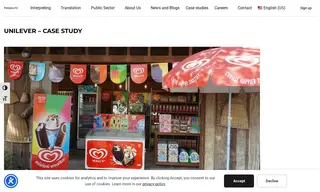 Preview of the Unilever Case Study