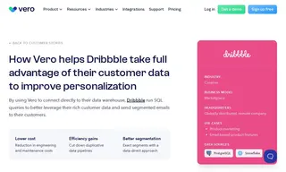 Preview of the Dribbble Case Study