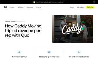 Preview of the Caddy Moving Case Study