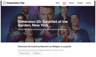 Preview of the Dimension 20 Case Study