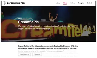 Preview of the Creamfields Case Study