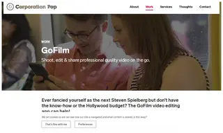 Preview of the GoFilm Case Study