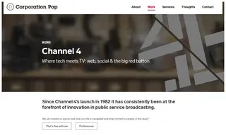 Preview of the Channel 4 Case Study