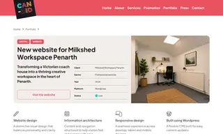 Preview of the Milkshed Workspace Penarth Case Study