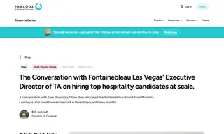 Preview of the Fontainebleau Las Vegas Case Study
