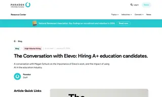 Preview of the Elevo Case Study