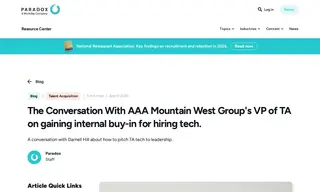 Preview of the AAA Mountain West Group Case Study
