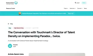 Preview of the Touchmark Case Study