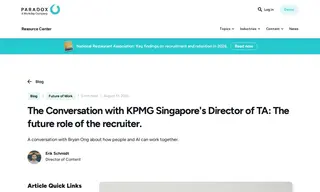 Preview of the KPMG Singapore Case Study