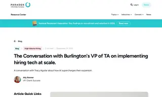 Preview of the Burlington Case Study