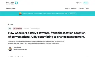 Preview of the Checkers & Rally’s Case Study