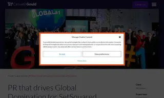 Preview of the SETsquared Case Study