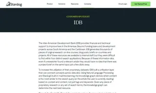 Preview of the Inter-American Development Bank Case Study