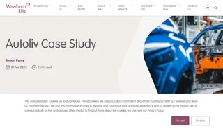 Preview of the Autoliv Case Study