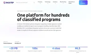 Preview of the Fortune 100 Federal Systems Integrator Case Study
