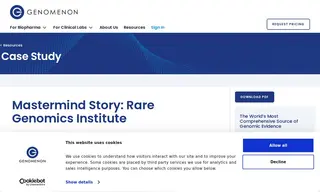 Preview of the Rare Genomics Institute Case Study