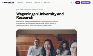 Preview of the Wageningen University and Research Case Study