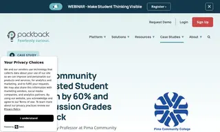 Preview of the Pima Community College Case Study