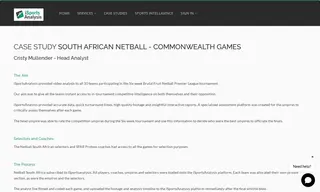 Preview of the South African Netball Case Study