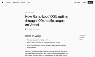 Preview of the Ramp Case Study