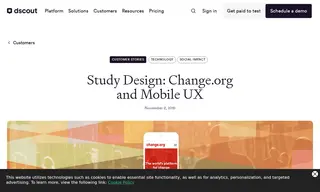 Preview of the Change.org Case Study