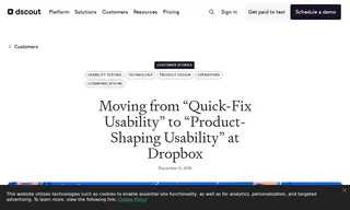 Preview of the Dropbox Case Study