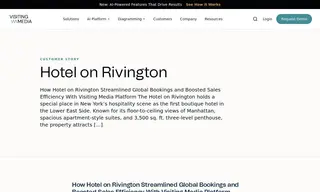 Preview of the Hotel on Rivington Case Study
