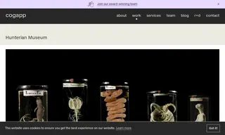 Preview of the Hunterian Museum Case Study