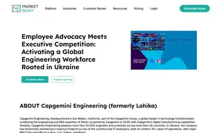 Preview of the Capgemini Case Study