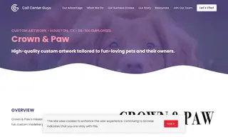 Preview of the Crown & Paw Case Study