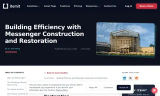 Preview of the Messenger Construction and Restoration Case Study