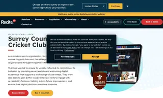 Preview of the Surrey County Cricket Club Case Study