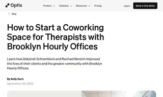 Preview of the Brooklyn Hourly Offices Case Study