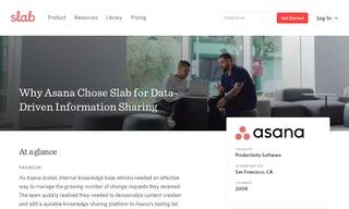 Preview of the Asana Case Study