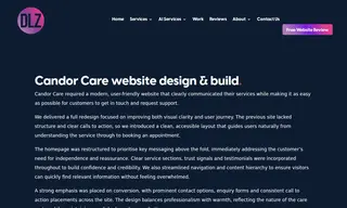 Preview of the Candor Care Case Study