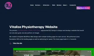 Preview of the Vitalize Physiotherapy Ltd Case Study