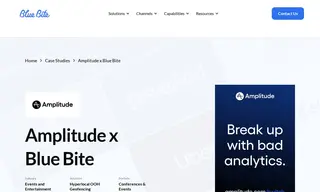 Preview of the Amplitude Case Study