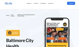 Preview of the Baltimore City Health Department Case Study