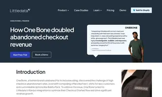 Preview of the One Bone Case Study