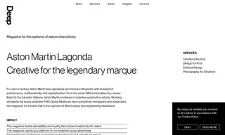 Preview of the Aston Martin Case Study